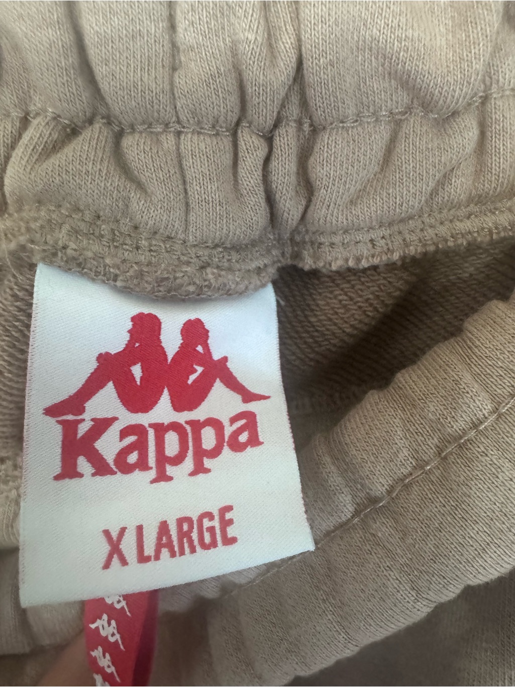Kappa Mauve Logo Jogger Sweatpants Size Xl Nwt Regular Fit Streetwear — image 7 of 8